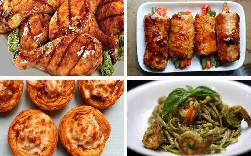 Món mặn là phần chính tạo cảm giác no đủ.