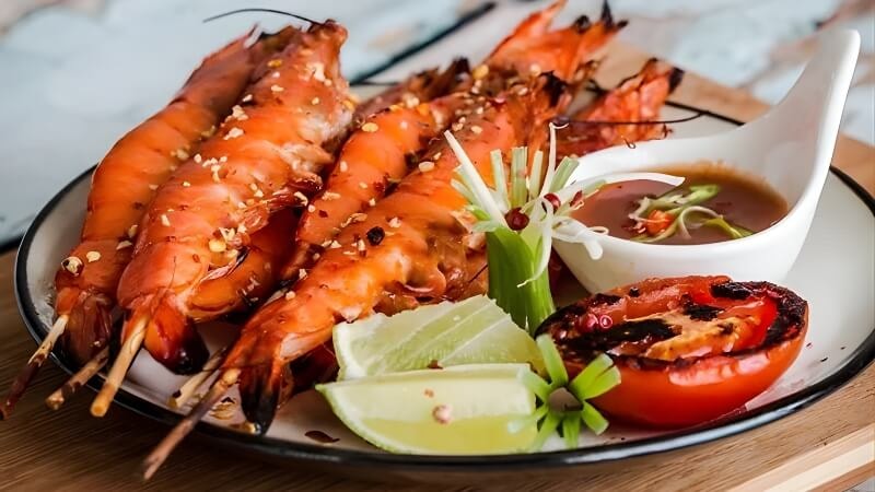 Tôm nướng muối ớt