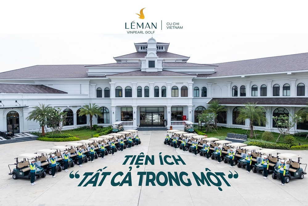 Không gian tiện ích tại Clubhouse Vinpearl Golf Léman