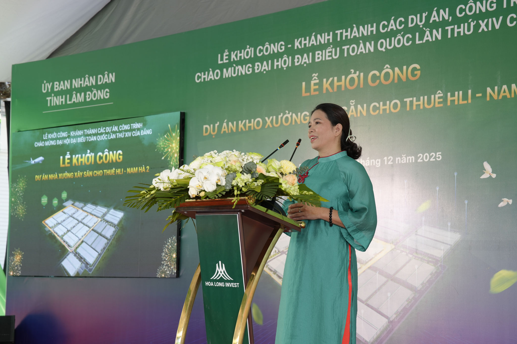 Hình 6 Bà Ngô Thị Phương Thủy phát biểu tại sự kiện