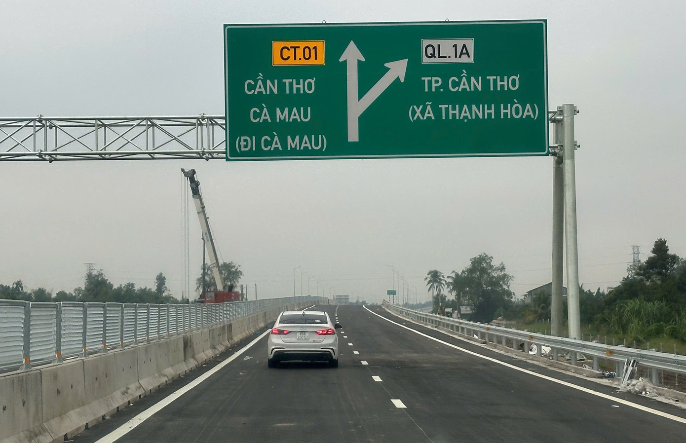 Tuyến cao tốc Cần Thơ - Hậu Giang chính thức thông xe kỹ thuật