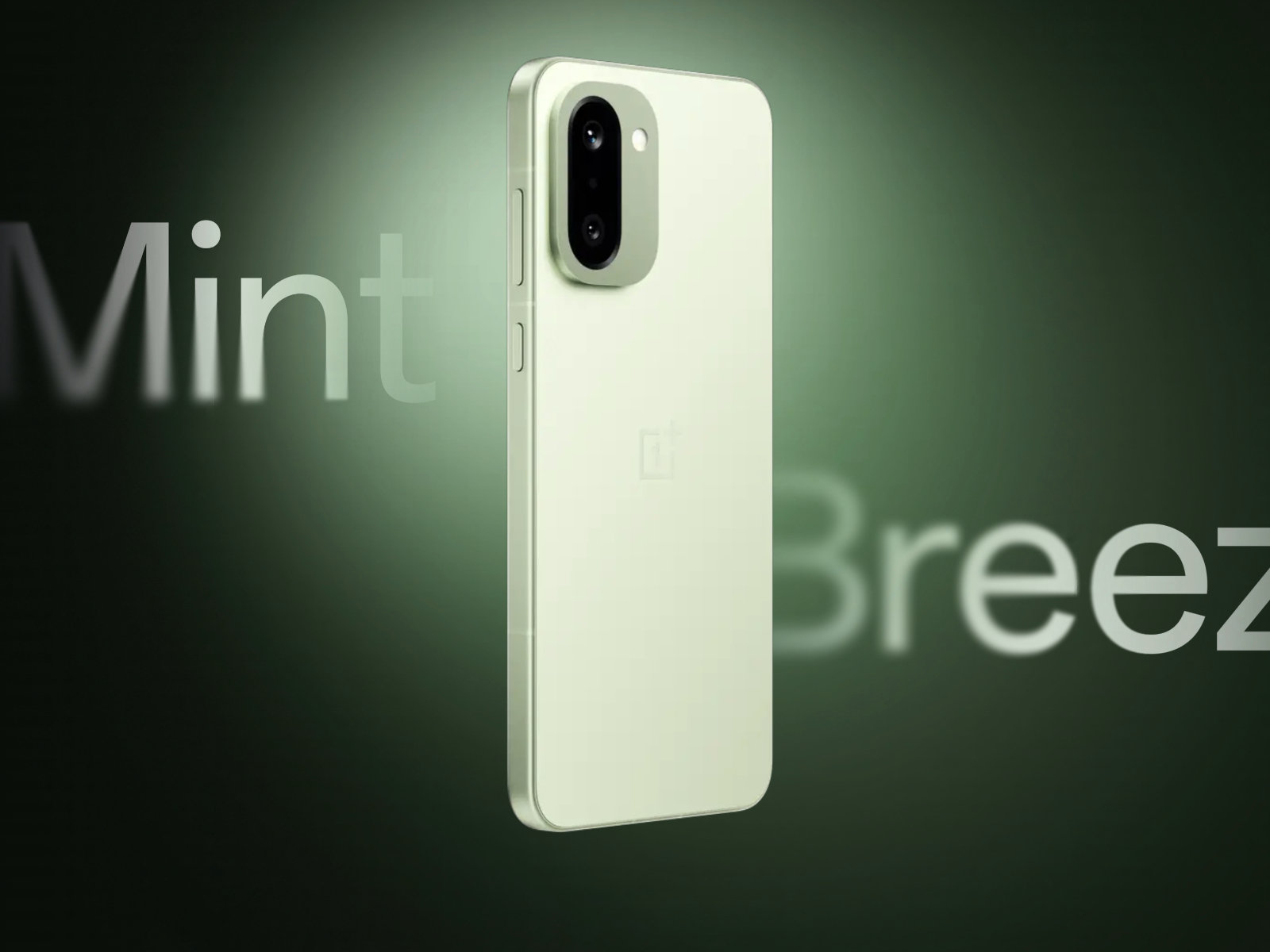 Điện thoại OnePlus 15R phiên bản màu Mint Breeze