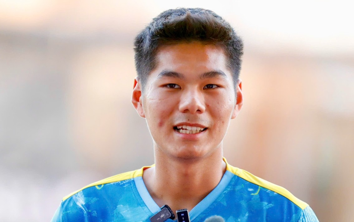 Nguyễn Hiểu Minh là trụ cột hàng phòng ngự U22 Việt Nam.