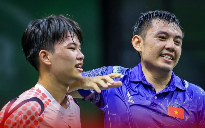 Lê Xuân Đức sát cánh cùng Lý Hoàng Nam