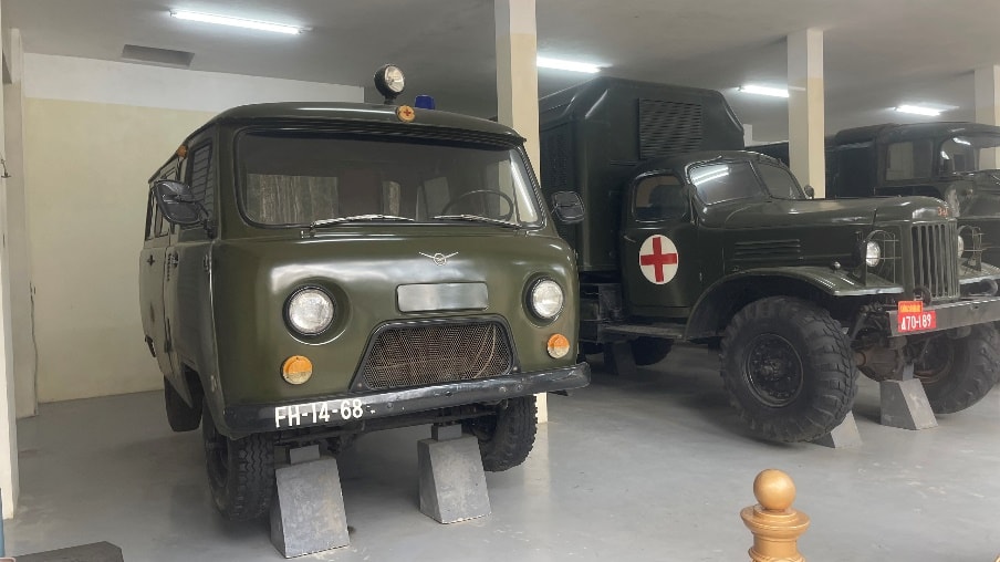 ປະຈຸບັນ, ພາຫະນະທີ່ເຄີຍໃຊ້ເພື່ອຂົນສົ່ງສົບຂອງປະທານໂຮ່ຈິມິນ ໄດ້ຖືກວາງສະແດງ ແລະ ຮັກສາໄວ້ຢູ່ສະຖານທີ່ປະຫວັດສາດ K9.