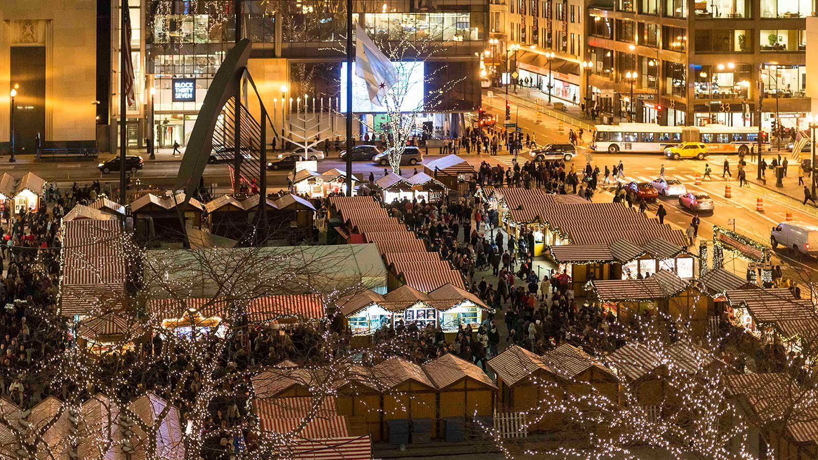 Christkindlmarket Chicago lấy cảm hứng từ Đức