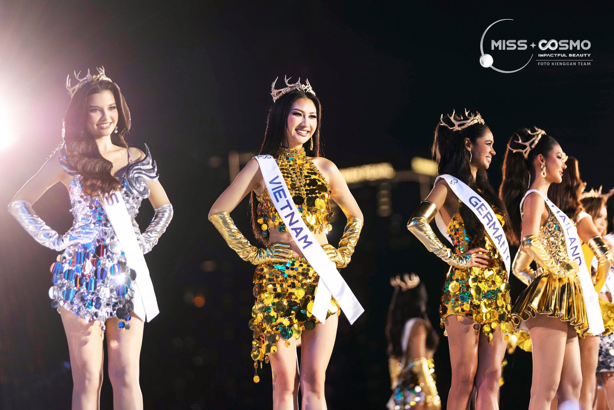 Phương Linh đại diện Việt Nam tại Miss Cosmo 2025