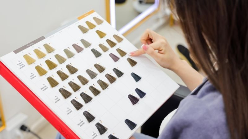 Màu tóc nhuộm phù hợp cho từng sắc độ da