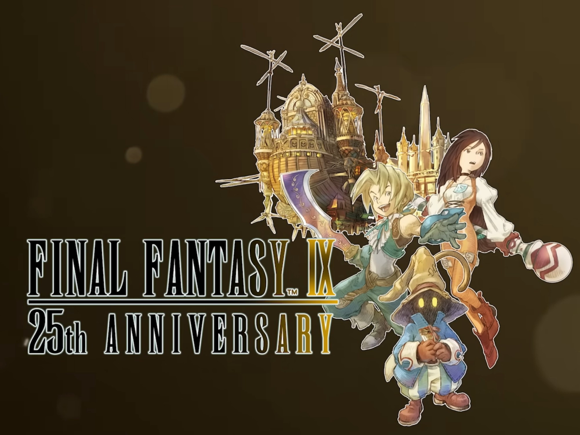 Banner kỷ niệm 25 năm Final Fantasy 9