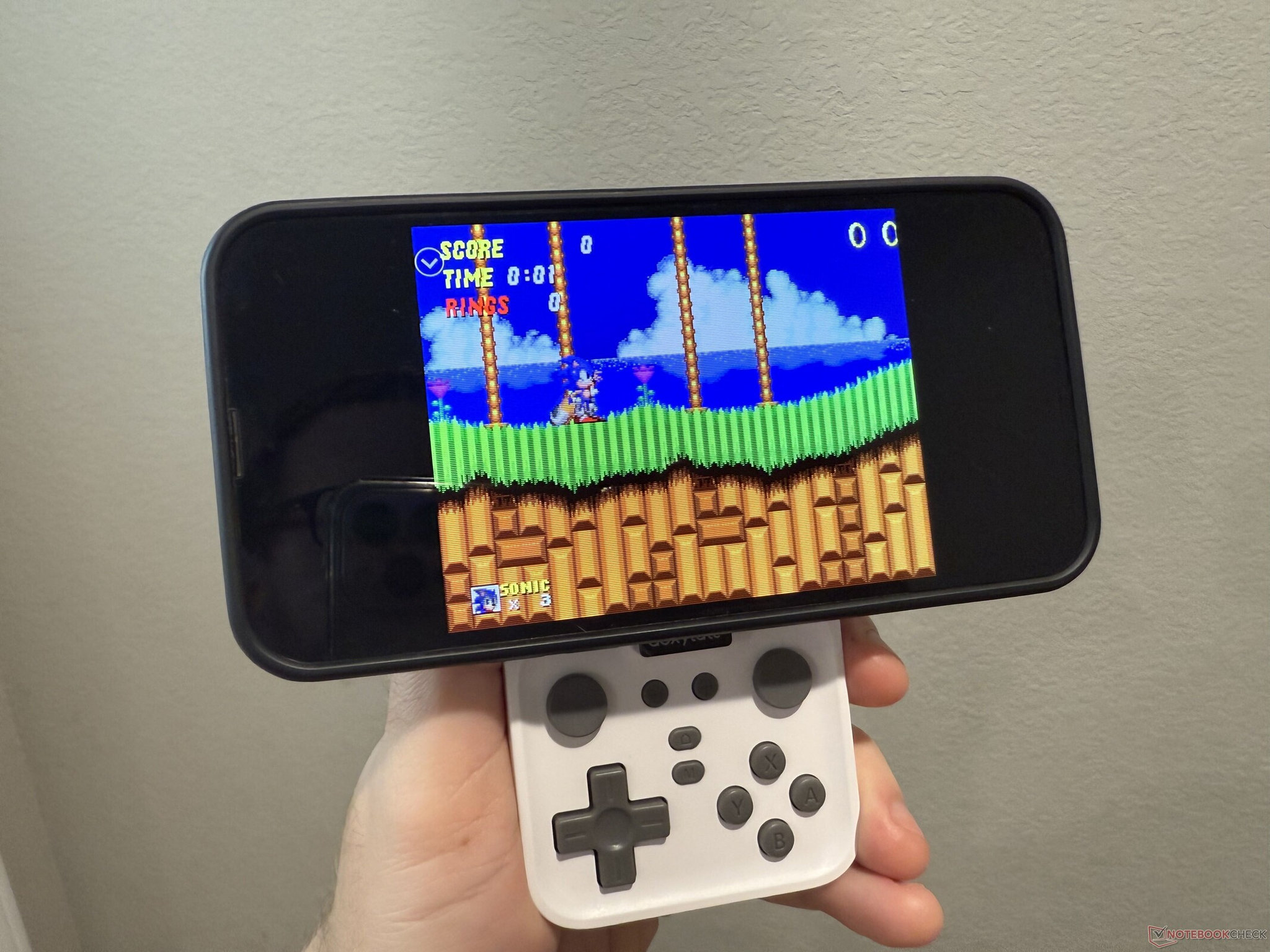 Tay cầm chơi game di động Abxylute M4 phiên bản màu Retro White