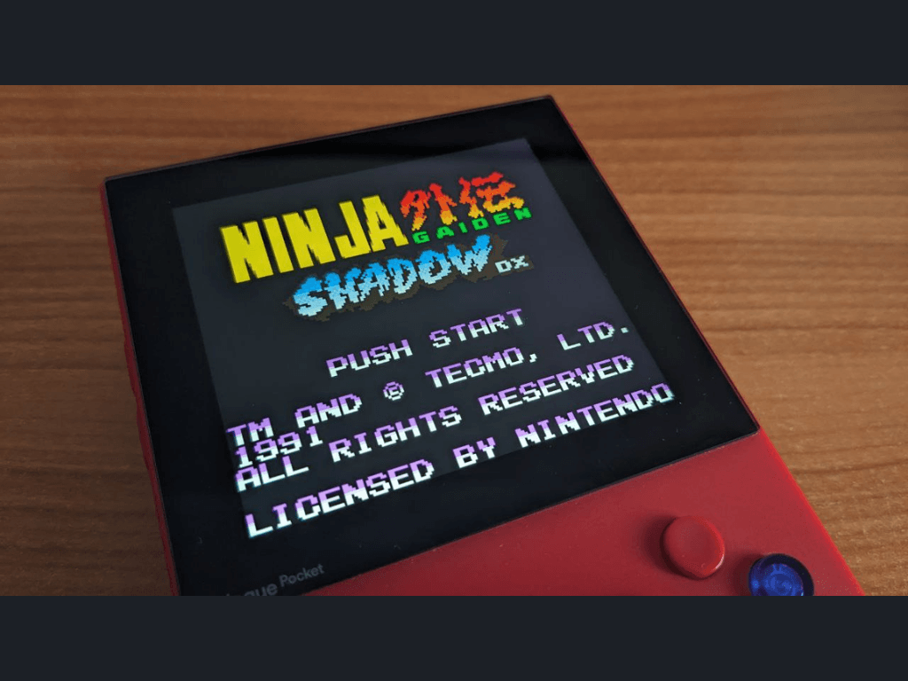 Hình ảnh giới thiệu của Ninja Gaiden Shadow DX trên X (nguồn ảnh: Marc Max)