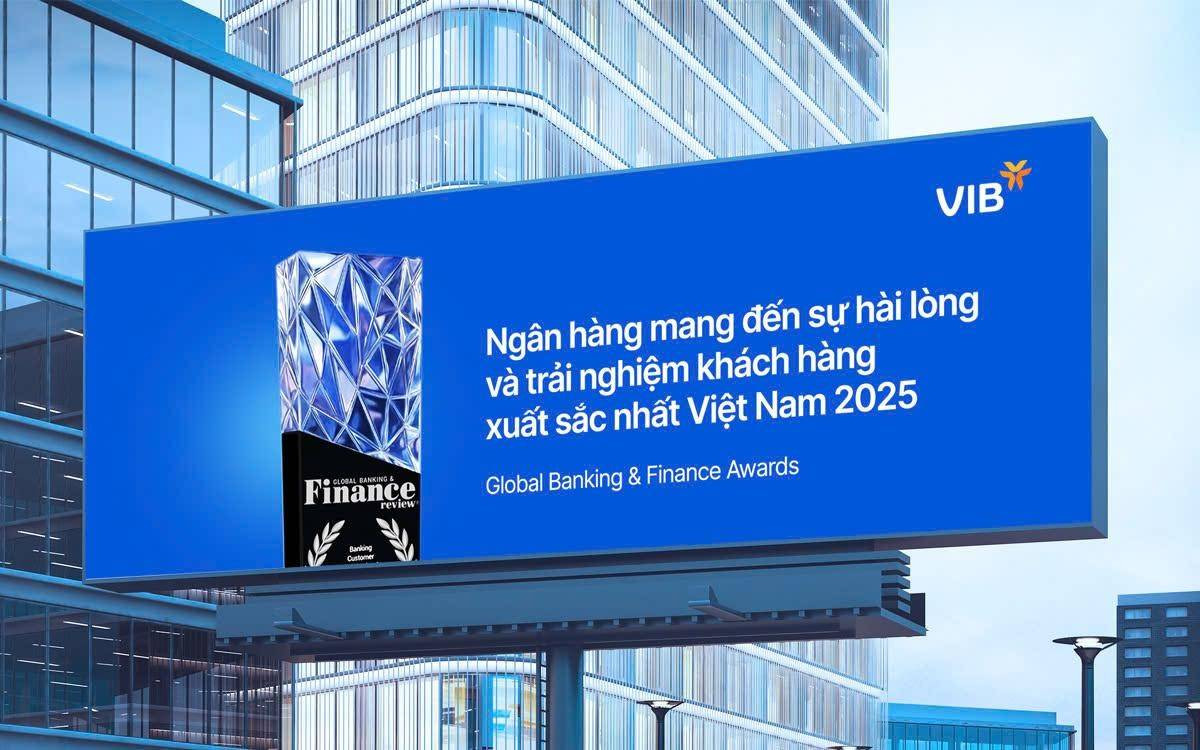 VIB nhận giải thưởng Ngân hàng mang đến sự hài lòng và trải nghiệm khách hàng xuất sắc nhất Việt Nam 2025