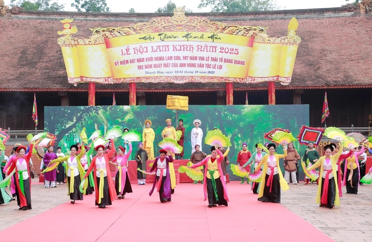 Chương trình nghệ thuật tại Lễ hội Lam Kinh năm 2025, tháng 10/2025