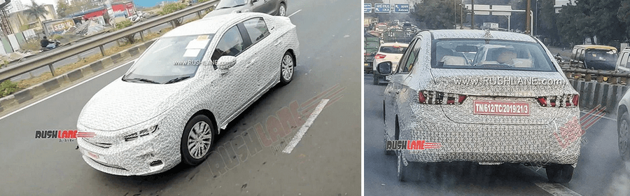 Honda City 2026 facelift dự kiến chỉ tinh chỉnh nhẹ ngoại hình. Ảnh: Rushlane