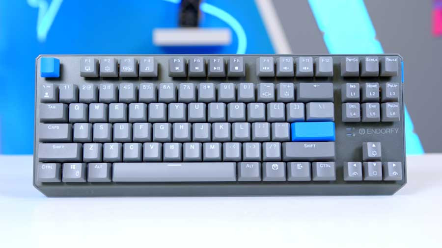 Thiết kế tổng thể của bàn phím Endorfy Thock V2 TKL Wireless