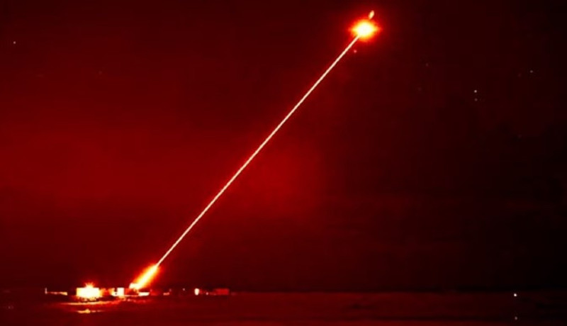 Hệ thống laser DragonFire của Anh trong thử nghiệm