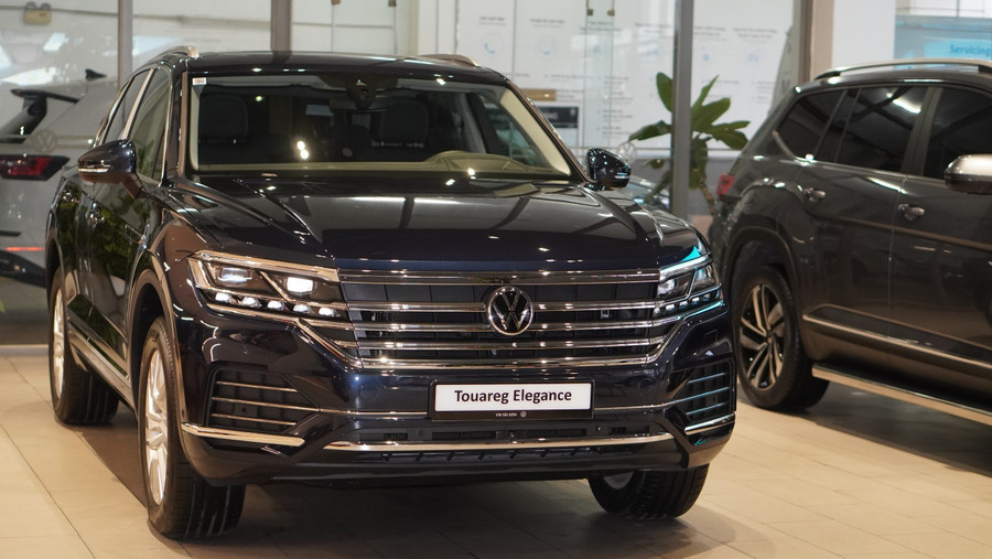 Touareg là mẫu SUV đầu bảng của thương hiệu ô tô Đức. Ảnh: Volkswagen volkswagen-giam-gia-2.jpg