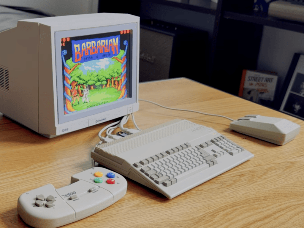 Mẫu màn hình mini cho Amiga 500 Mini và C64 Mini
