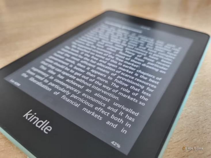 Mặt sau của Kindle sau thời gian dài sử dụng