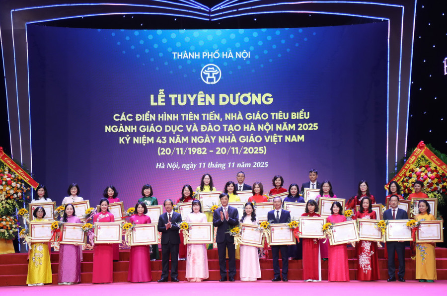 Danh sách 32 nhà giáo của TP Hà Nội được đề nghị xét tặng danh hiệu Nhà giáo ưu tú- Ảnh 1.
