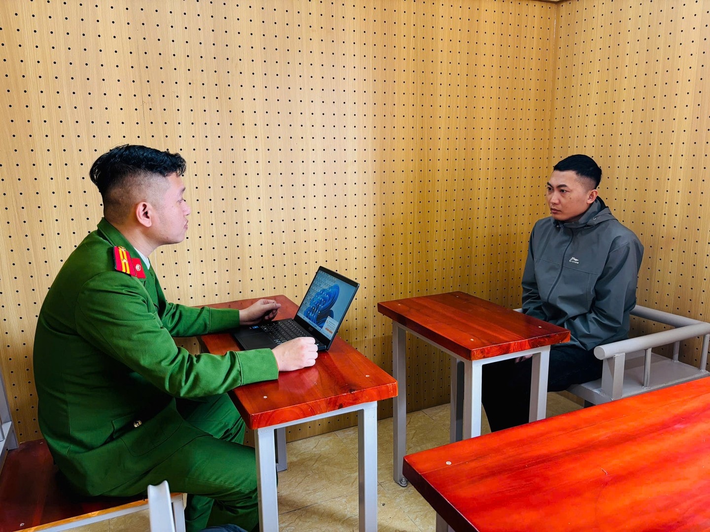 Cơ quan điều tra làm việc với Lương Xuân Duyên