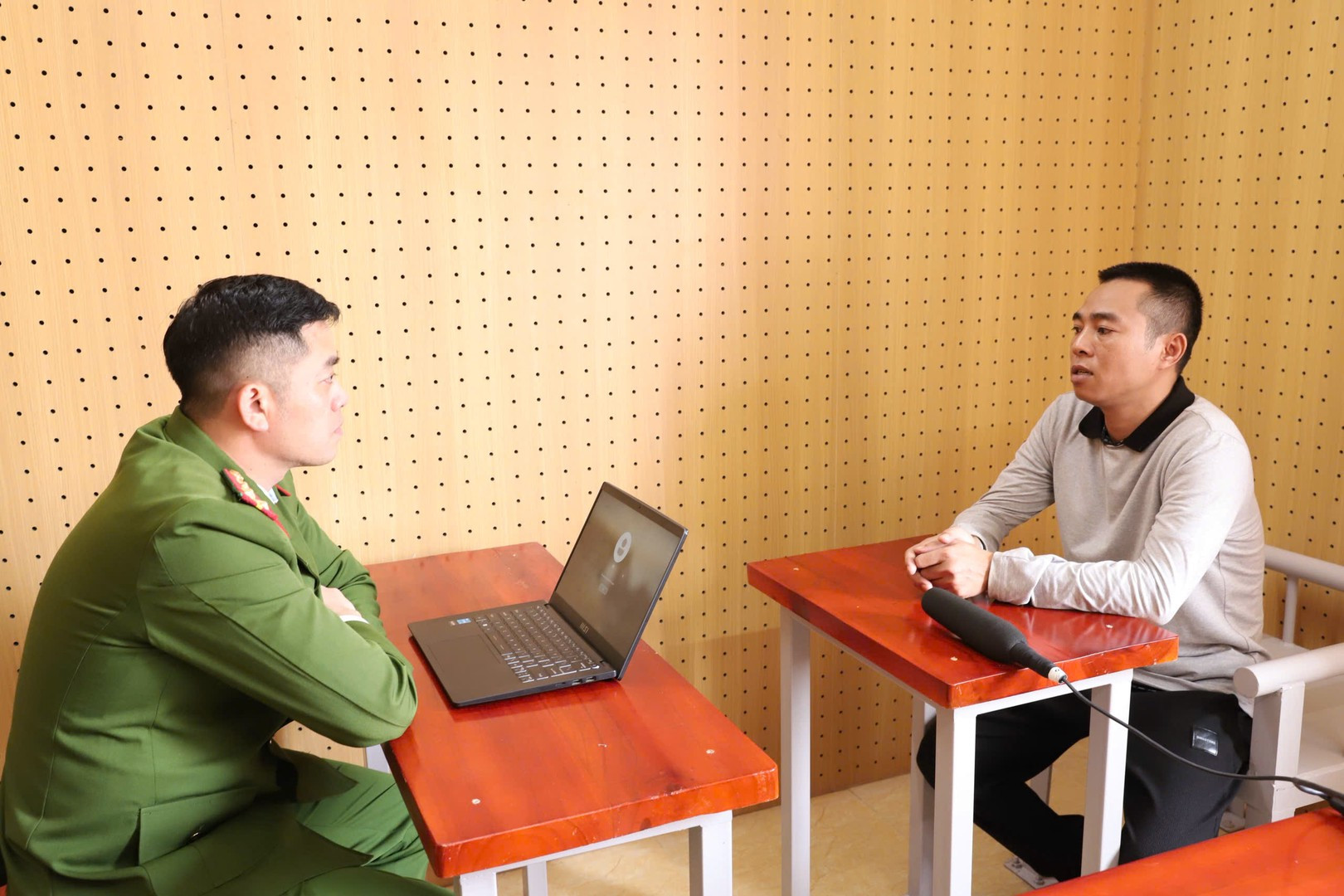 Cơ quan điều tra làm việc với Phạm Văn Diệm