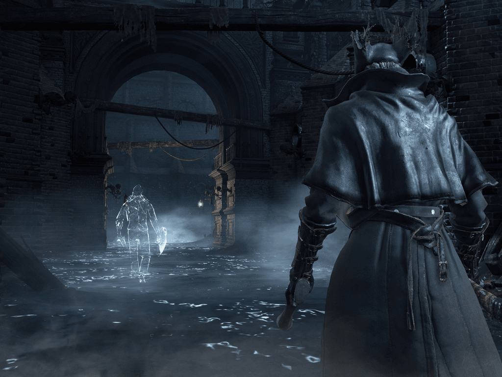 Ảnh chụp màn hình trò chơi Bloodborne trên trình giả lập PC
