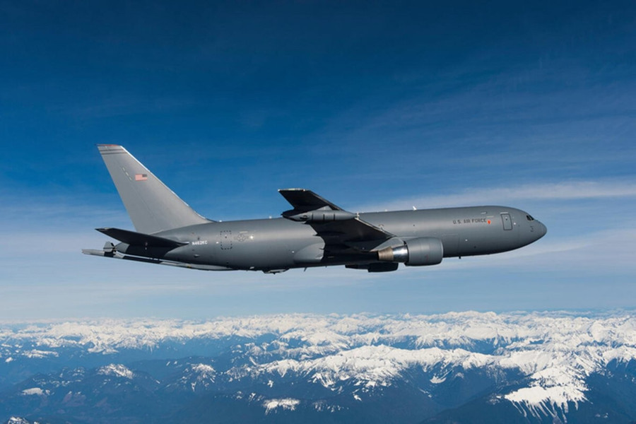 Máy bay tiếp nhiên liệu KC-46A của Mỹ được phát triển trên khung gầm Boeing 767.
