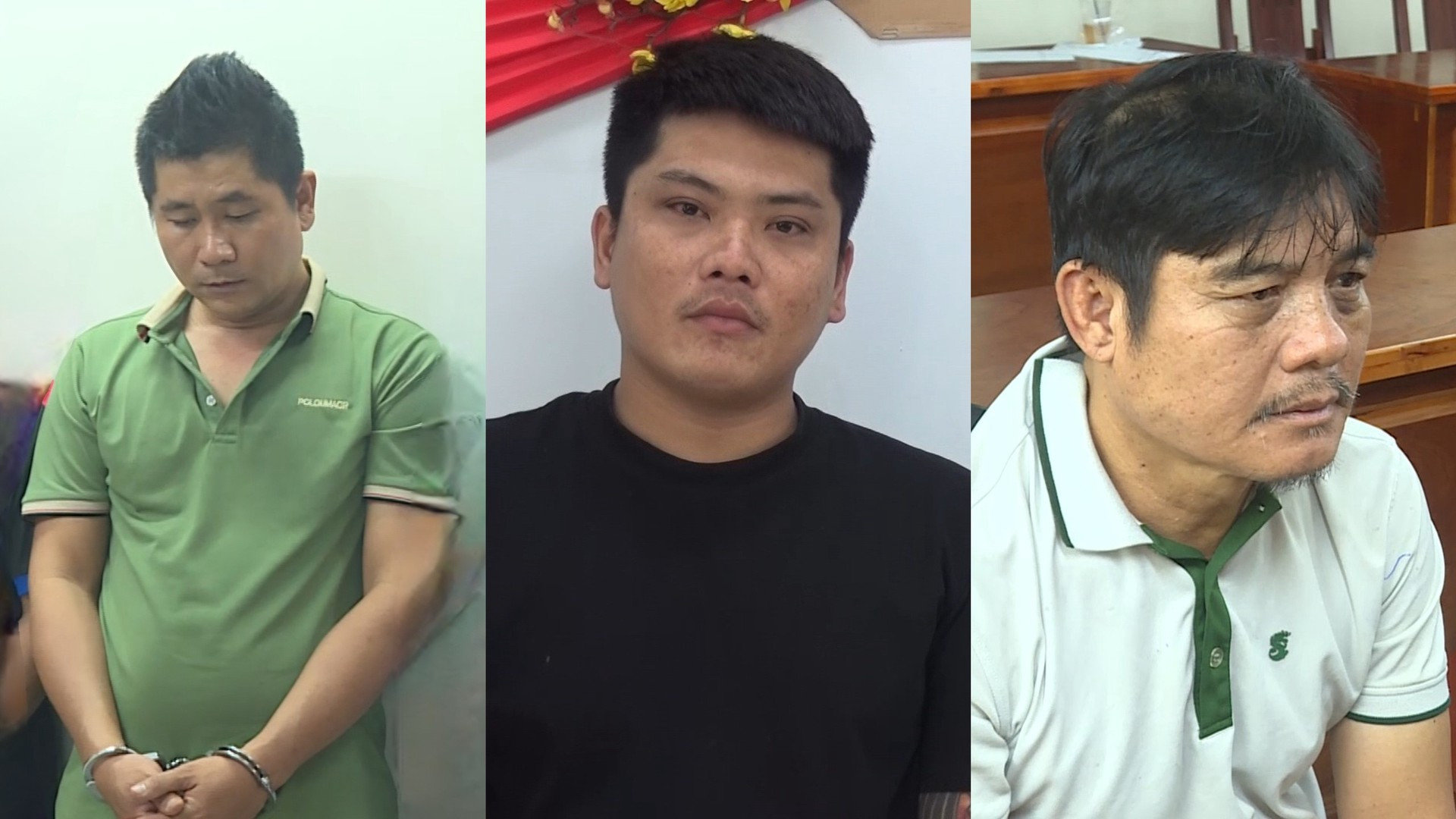 Chân dung ba đối tượng cầm đầu đường dây