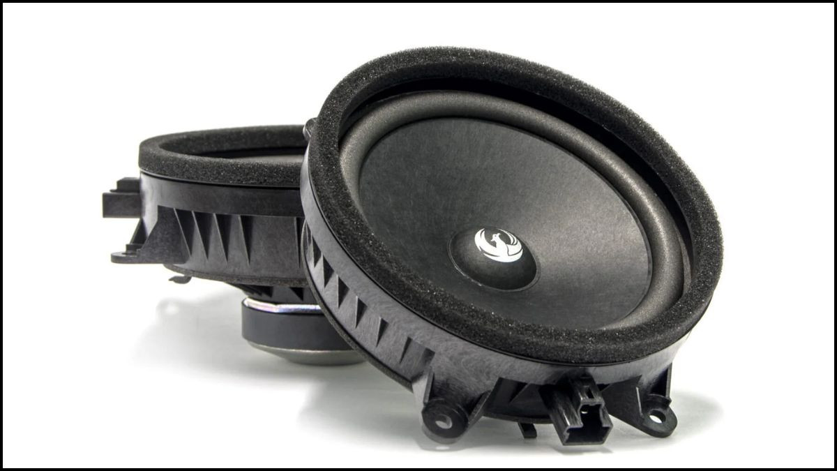 Sơ đồ nguyên lý hoạt động của loa mid bass tạo dải âm từ dao động màng loa.