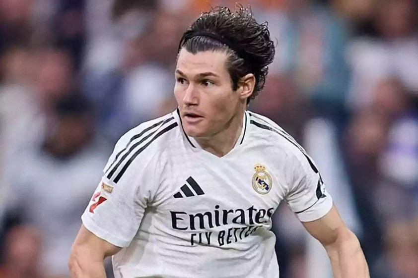 Hậu vệ Fran García trong màu áo Real Madrid