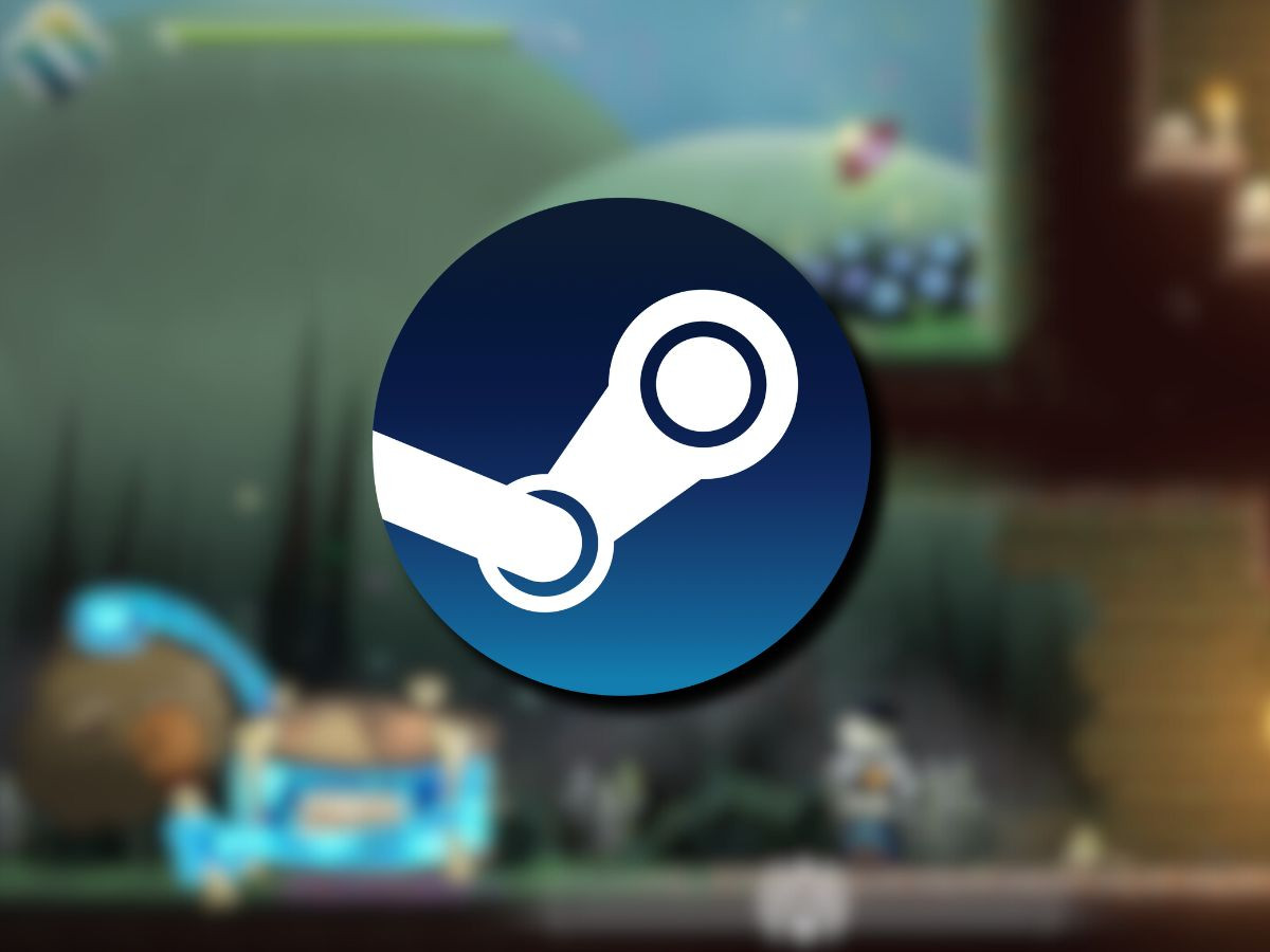 Logo Steam và hình ảnh trò chơi Monstro Maestro