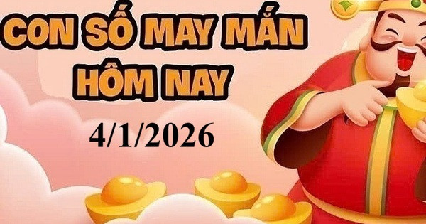 Bảng con số may mắn theo 12 con giáp ngày 4/1/2026