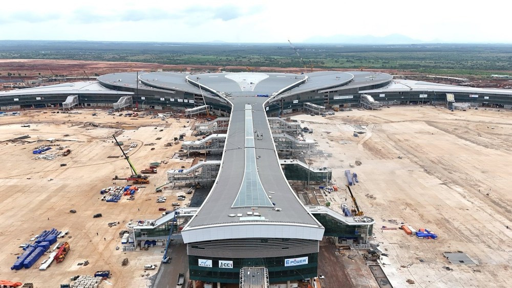 Công trường sân bay Long Thành