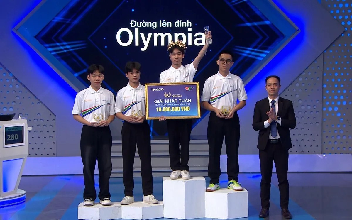 4 thí sinh tham gia Đường lên đỉnh Olympia tuần 2 tháng 3 quý I năm thứ 26