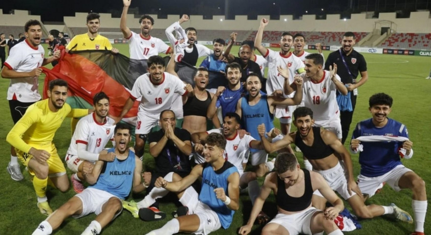 U23 Jordan trong một trận đấu giao hữu trước thềm VCK châu Á