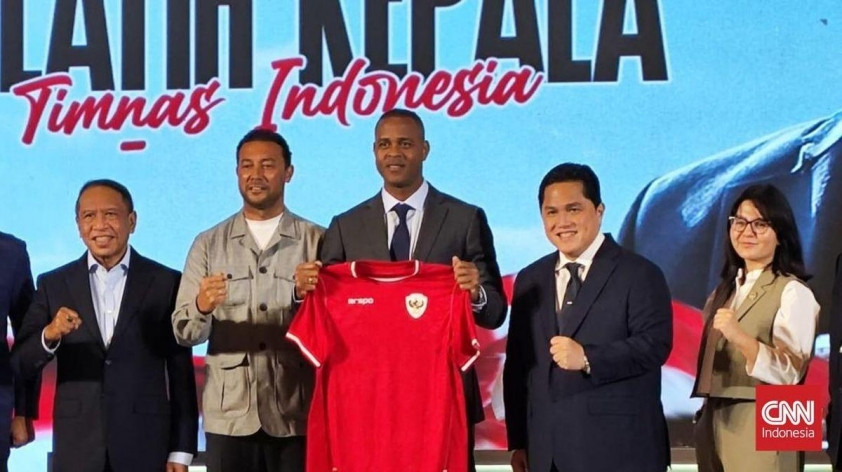 HLV Patrick Kluivert tại Indonesia