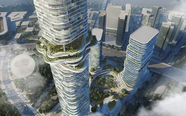 Phối cảnh Empire 88 Tower và định hướng quy hoạch cao tầng
