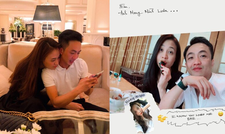 Đàm Thu Trang tình cảm nói cảm ơn chồng, Cường Đô La thấy ngỡ ngàng tưởng vợ bị mất điện thoại - 2