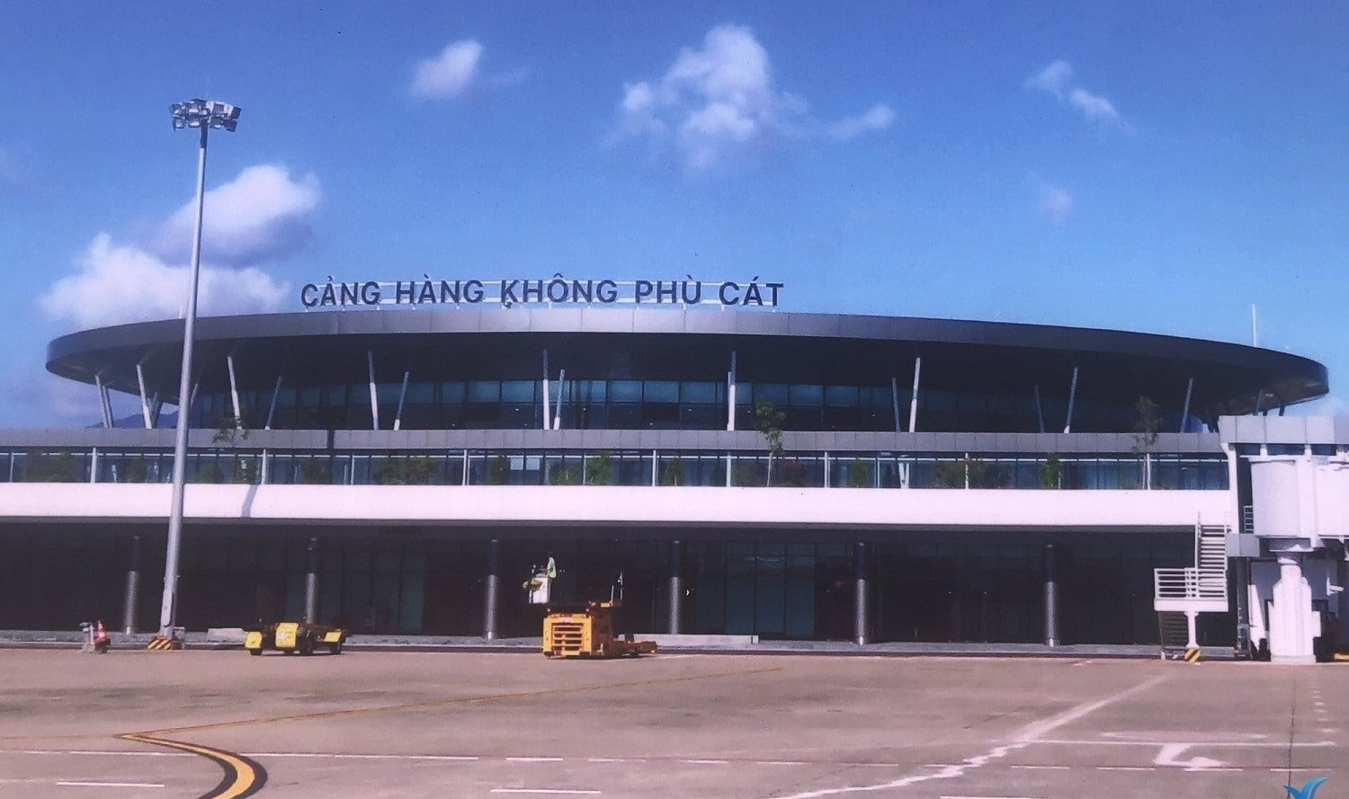 Sân bay Phù Cát nhìn từ trên cao