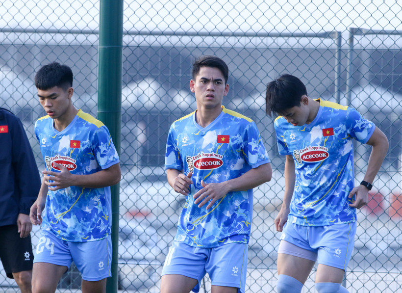 Khuất Văn Khang và đồng đội đã sẵn sàng cho giải U23 châu Á 2026. (Nguồn: AFC)