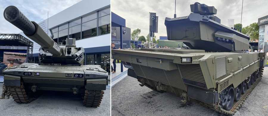 Nguyên mẫu EMBT ADT 140 tại Triển lãm Eurosatory 2024