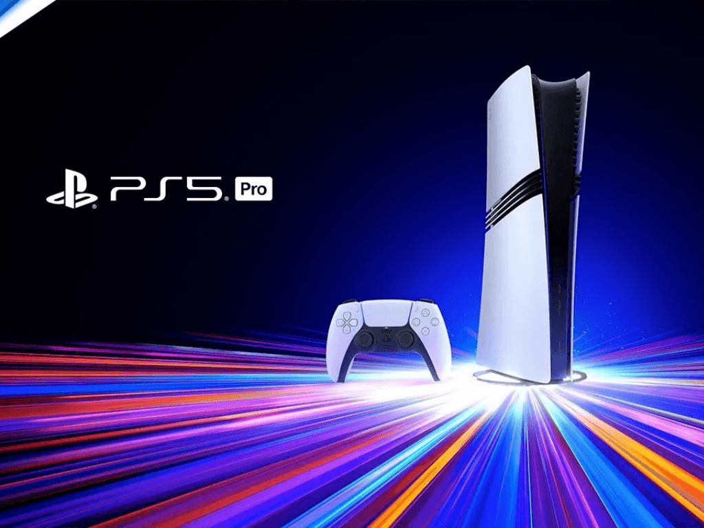 Hình ảnh mô phỏng máy chơi game Sony PlayStation 5 Pro