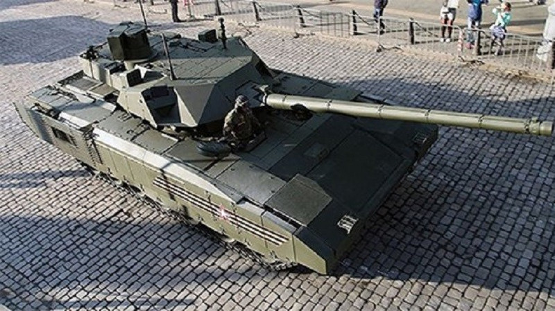 Cận cảnh xe tăng T-14 Armata