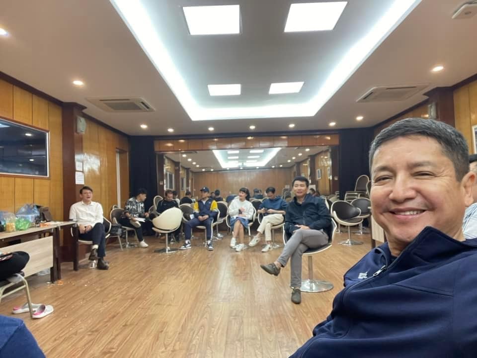 Hậu trường tập luyện của dàn nghệ sĩ Táo Quân