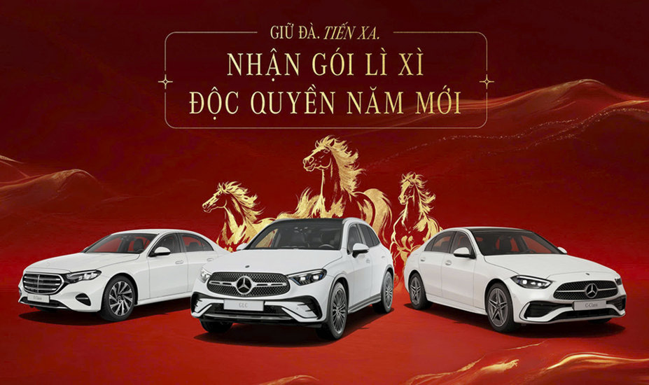 Mercedes-Benz triển khai chương trình ưu đãi lớn dịp đầu năm 2026
