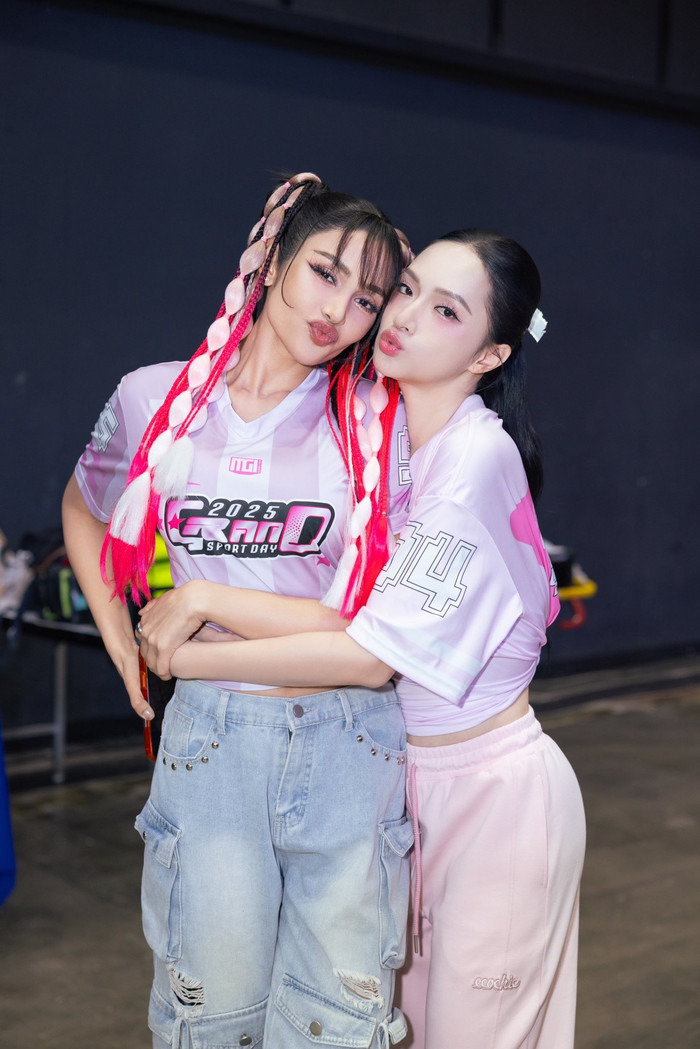 Hương Giang tham gia hoạt động của Miss Grand International tại Thái Lan