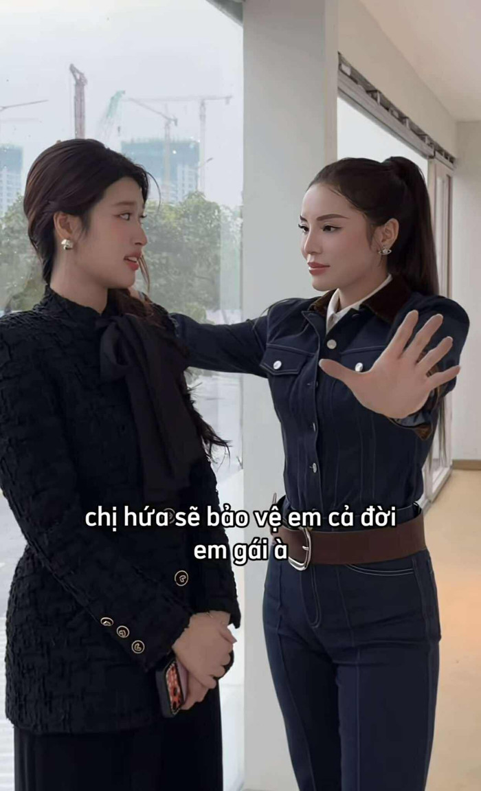 Hoa hậu Kỳ Duyên chia sẻ khoảnh khắc hài hước bên Đoàn Thiên Ân.