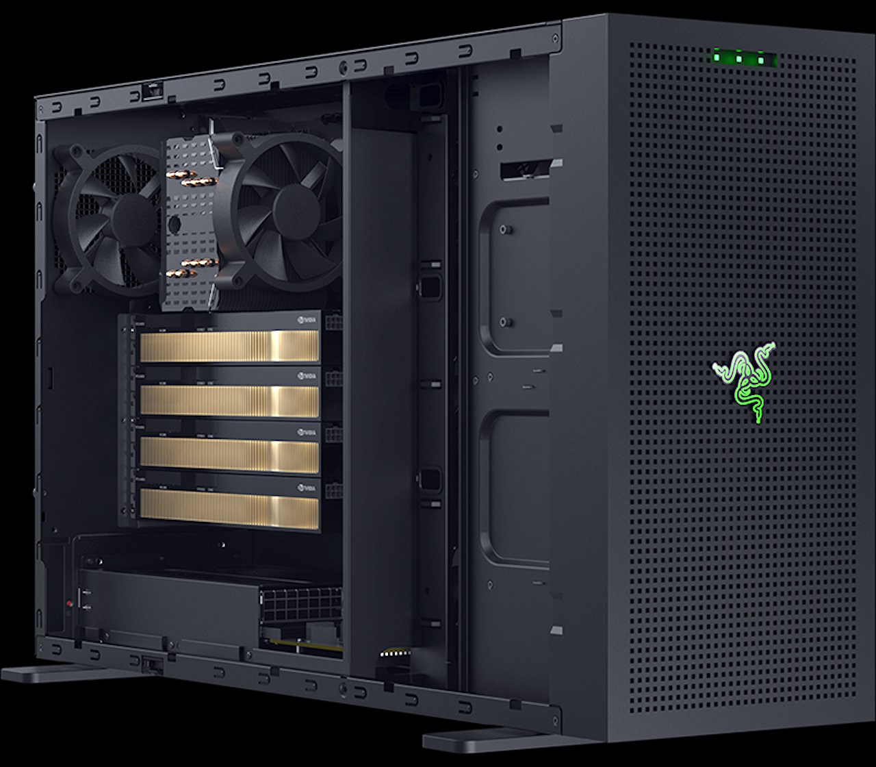 Razer mang đến cho các nhà nghiên cứu tùy chọn mua các máy trạm Forge AI Dev Workstation mạnh mẽ, được chế tạo tùy chỉnh để phát triển AI.