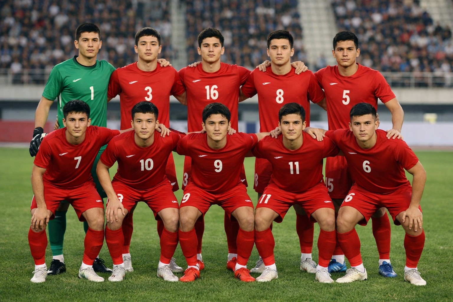 Đội hình dự kiến của U23 Kyrgyzstan